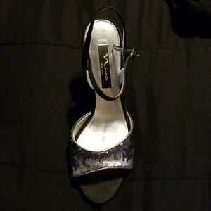 **(BUY 2 + 1 FREE)** Nina Silver Heels